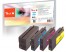 319122 - Peach Spar Pack Tintenpatronen kompatibel zu HP No. 950, No. 951, CN049A, CN050A, CN051A, CN052A