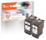 321029 - Peach Spar Pack Tintenpatronen kompatibel zu Canon PG-560BK, CL-561C, 3713C006