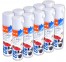 511052 - Peach Universal Druckgas Spray 400 ml, 10 Stück | Präzise, dank Sprühkopfverlängerung | ideal für die Reinigung im Haushalt und Büro | Druckluftreiniger | Fckw-frei | Druckluft Spray | PA100